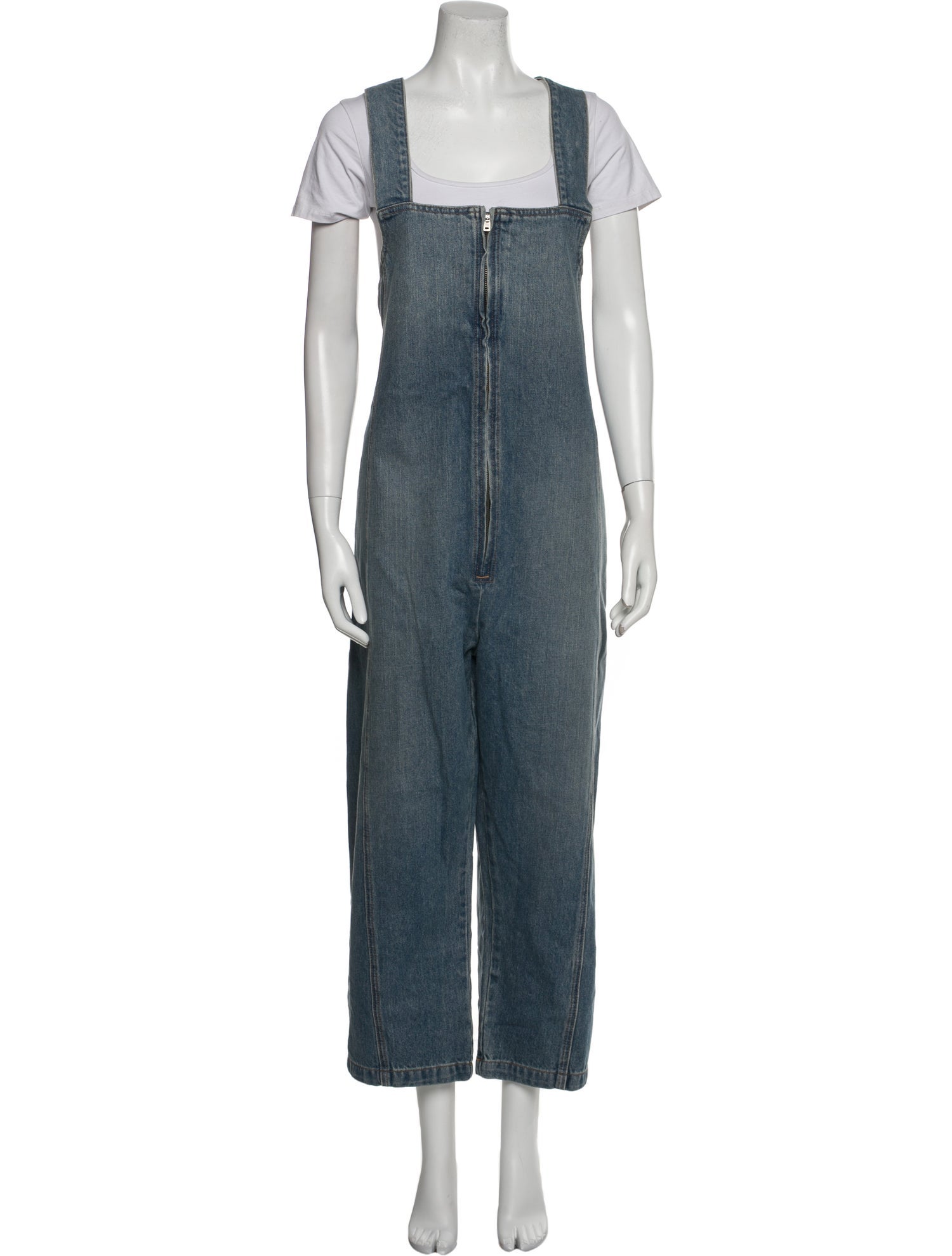 Caron Callahan Square Neckline Jumpsuit