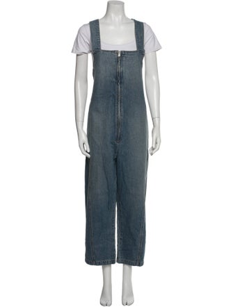 Caron Callahan Square Neckline Jumpsuit