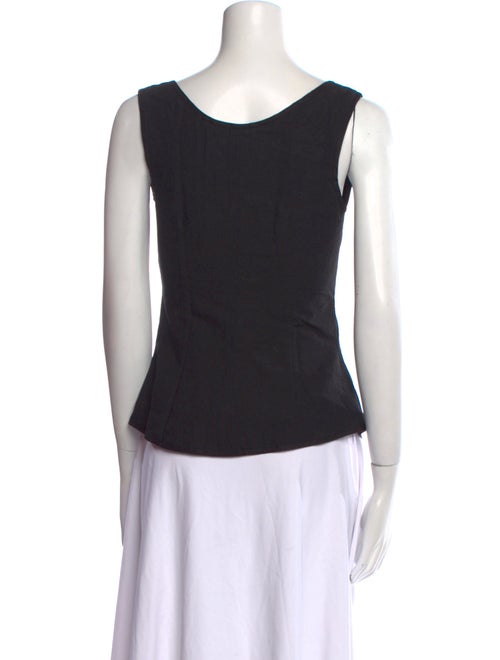 Caron Callahan Scoop Neck Sleeveless Top