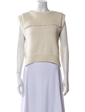 Caron Callahan Knitwear Bateau Neckline Sweater XS