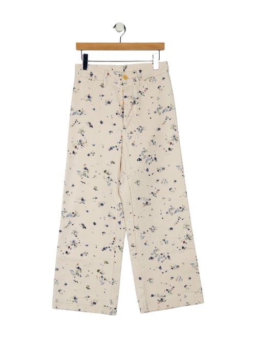 Caron Callahan High-Rise Wide Leg Jeans