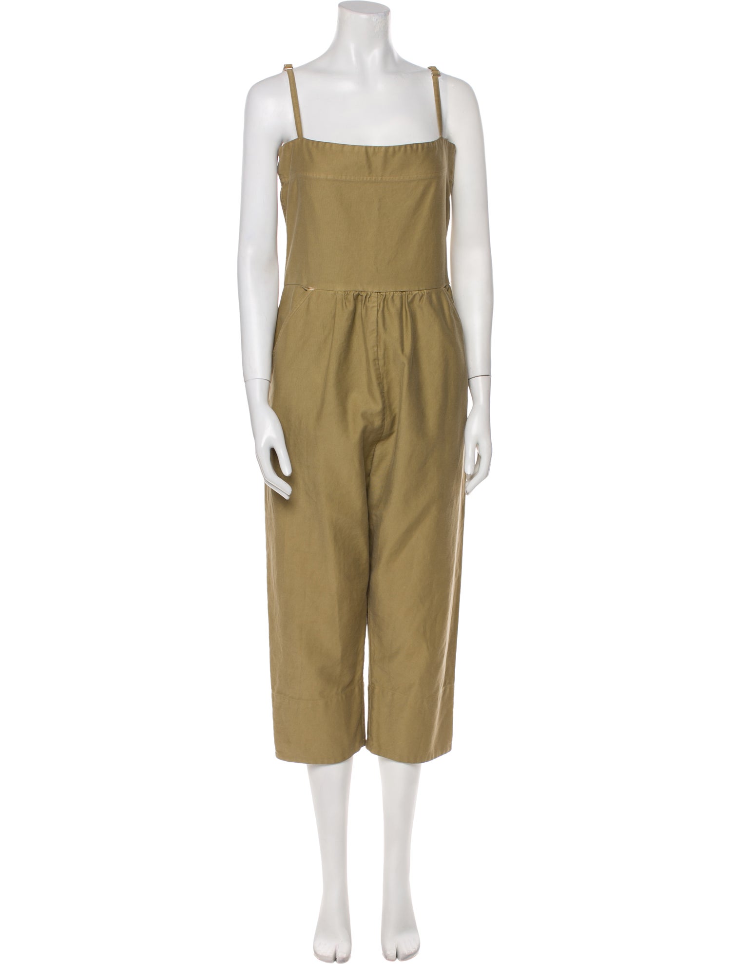Caron Callahan Square Neckline Jumpsuit