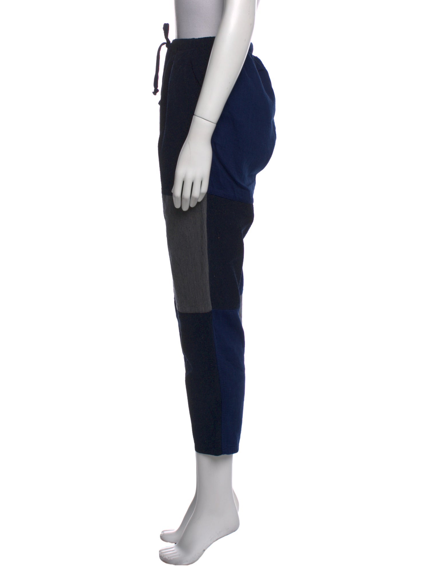 Caron Callahan Colorblock Pattern Straight Leg Pants