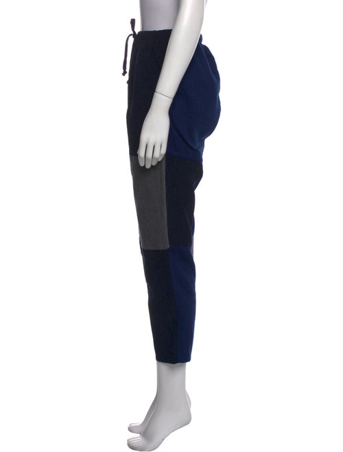 Caron Callahan Colorblock Pattern Straight Leg Pants