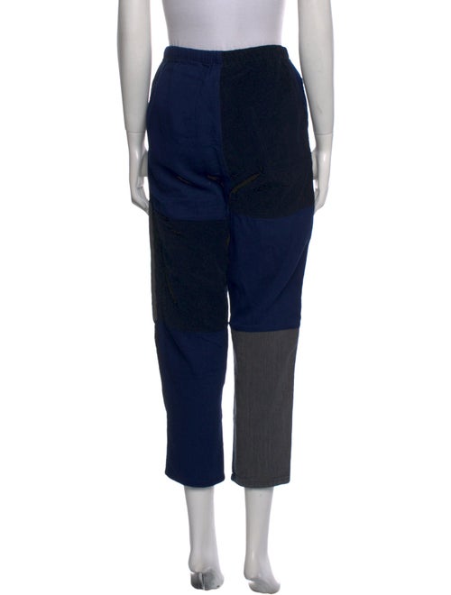 Caron Callahan Colorblock Pattern Straight Leg Pants