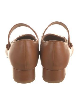 Caron Callahan Leather Mary Jane Flats