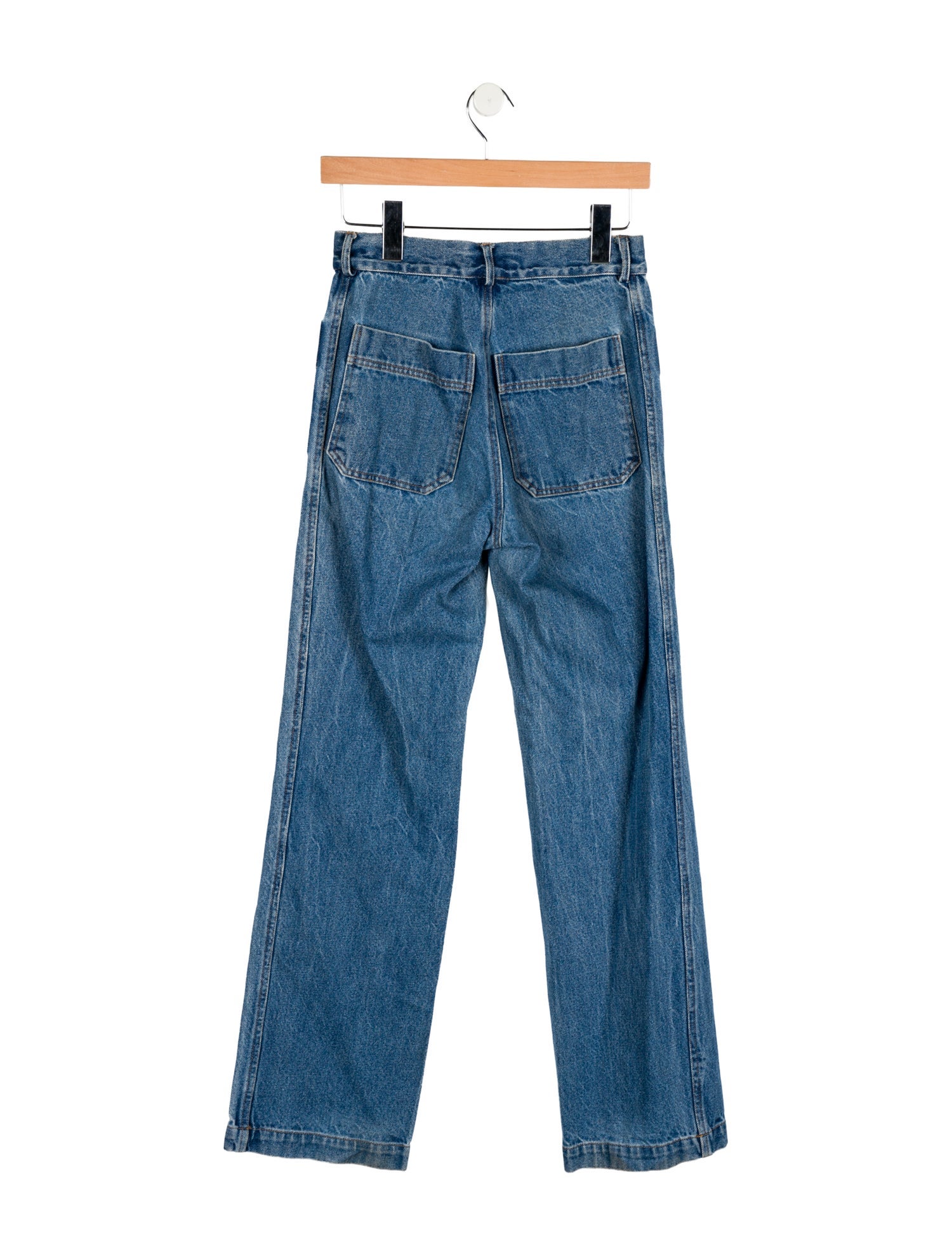 Caron Callahan High-Rise Straight Leg Jeans