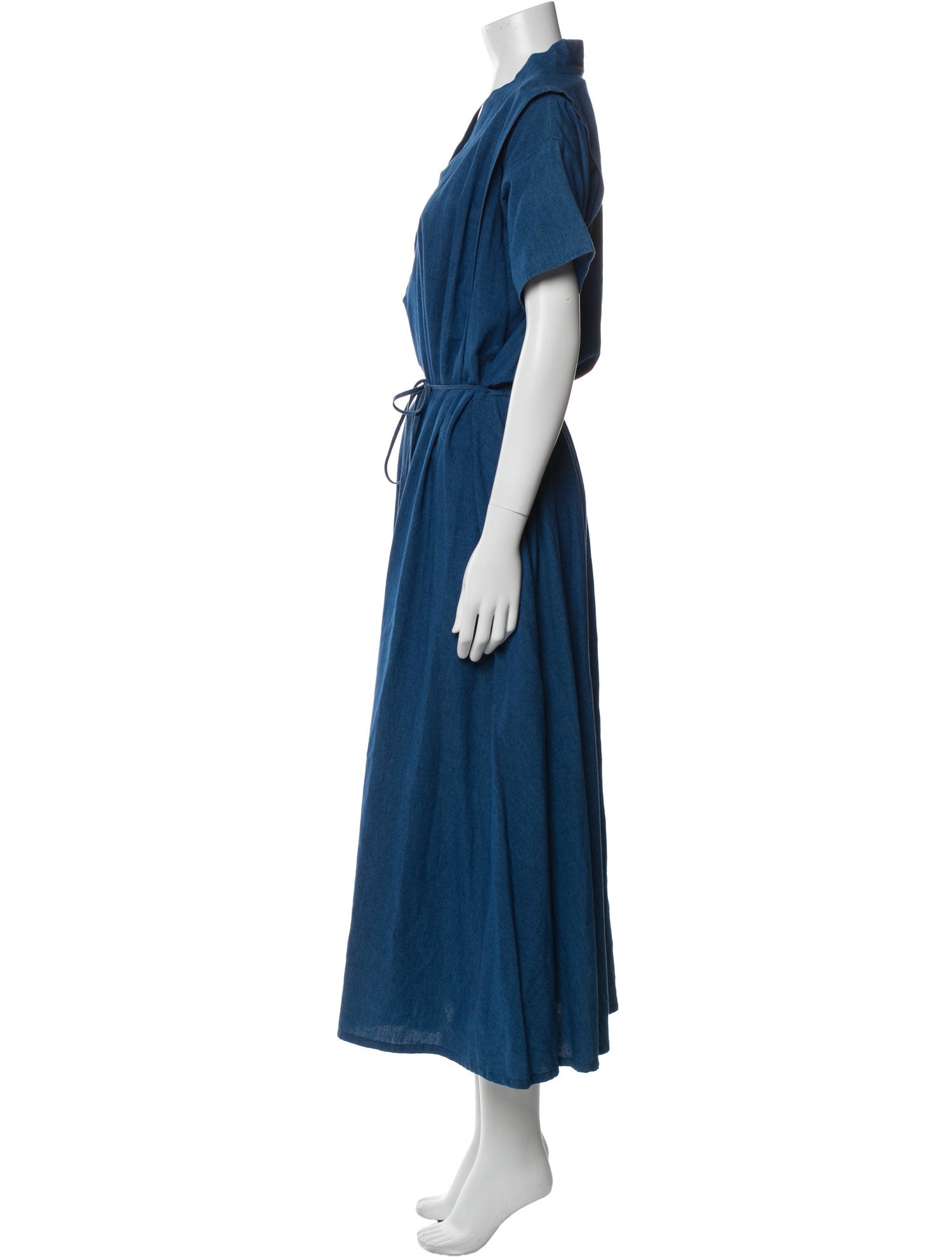 Caron Callahan V-Neck Long Dress