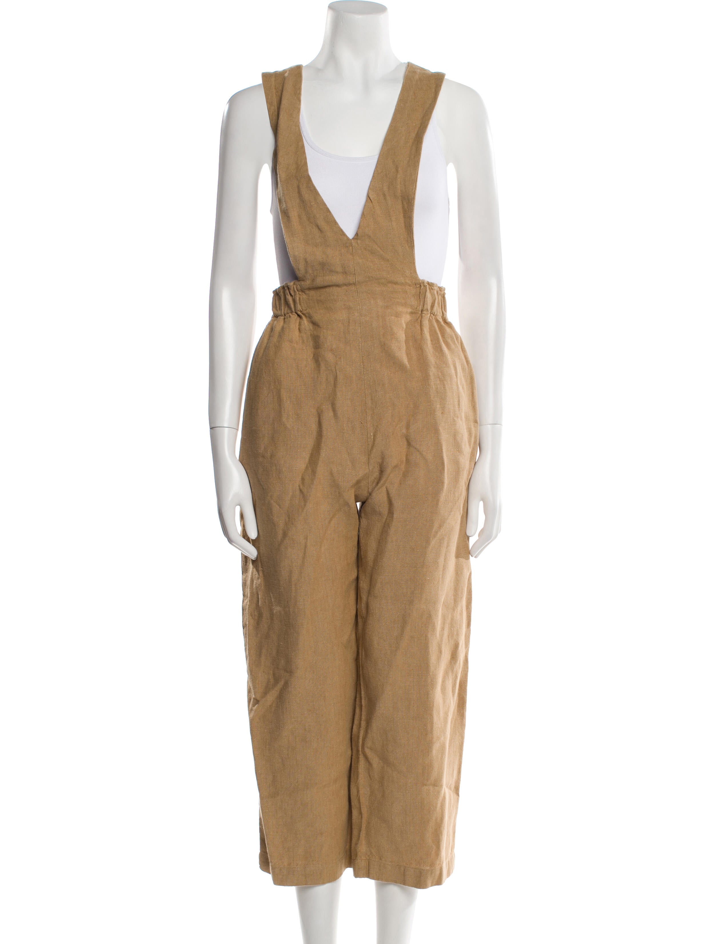Caron Callahan Linen Straight Leg Pants