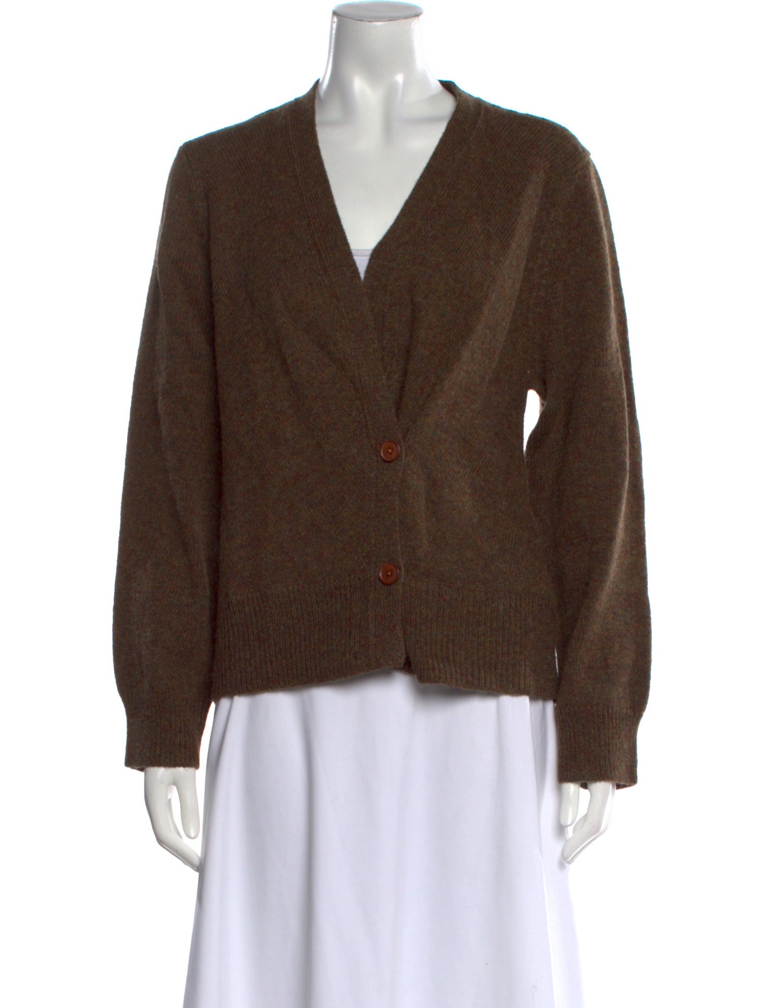 Caron Callahan Wool V-Neck Sweater