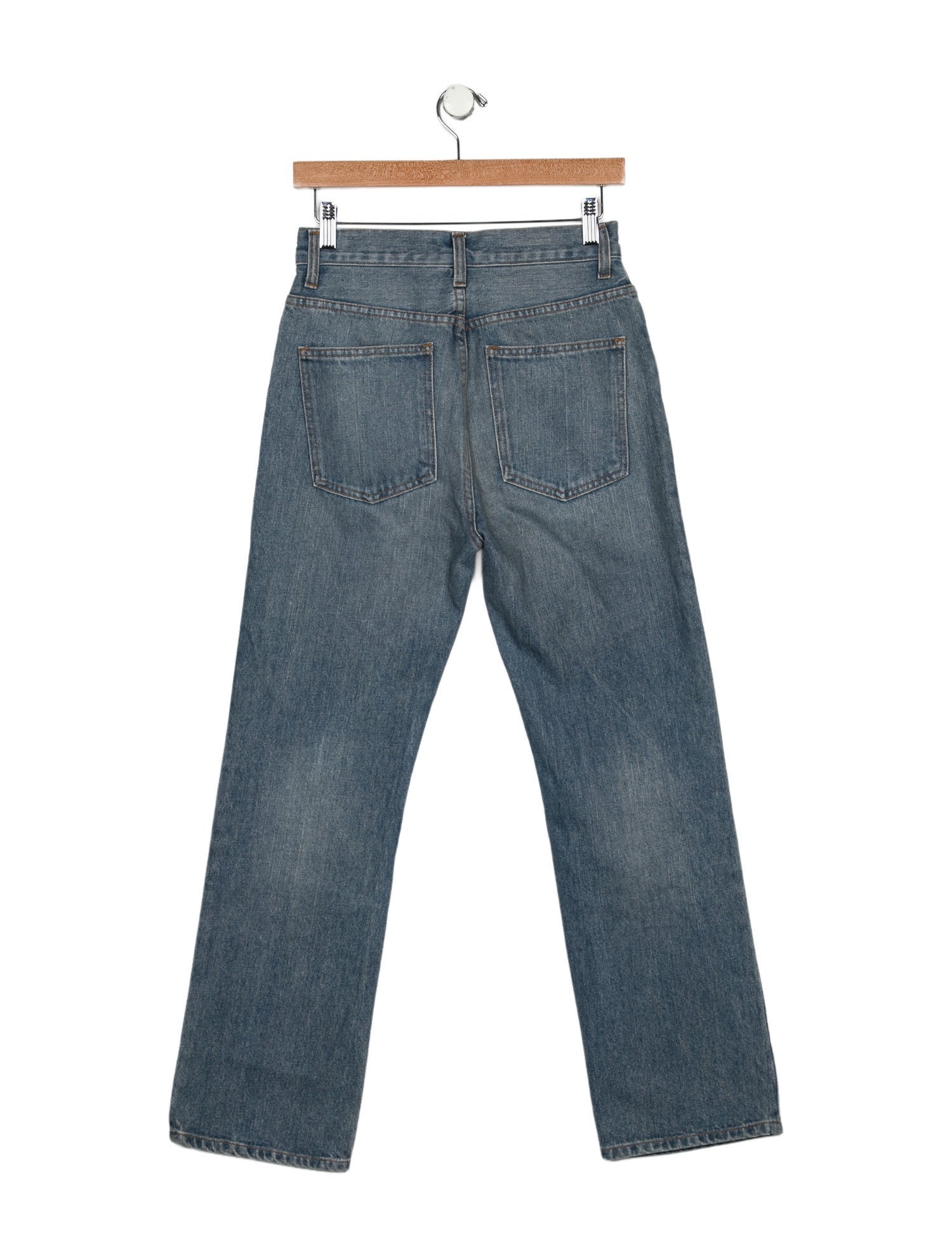 Caron Callahan High-Rise Straight Leg Jeans