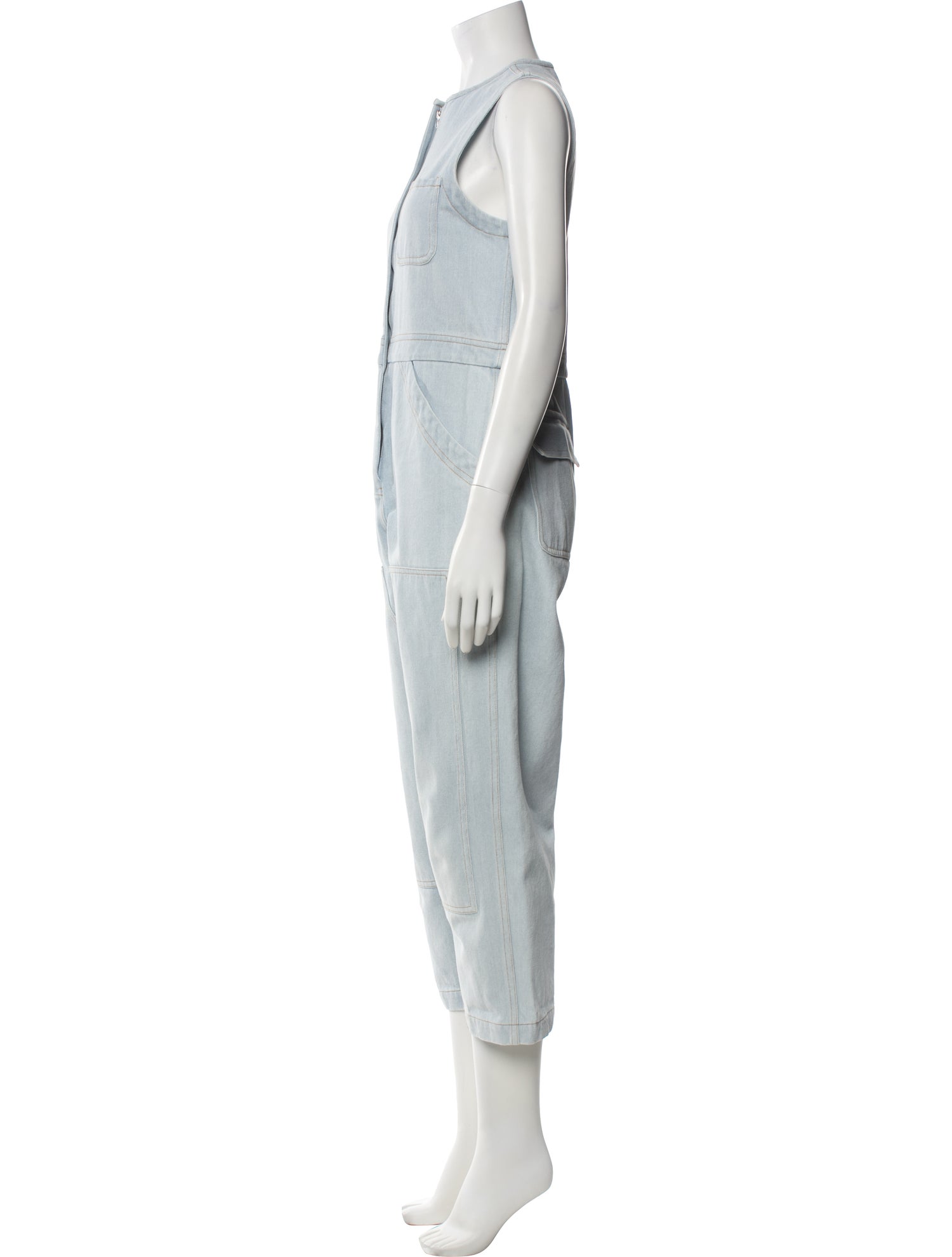 Caron Callahan Crew Neck Jumpsuit