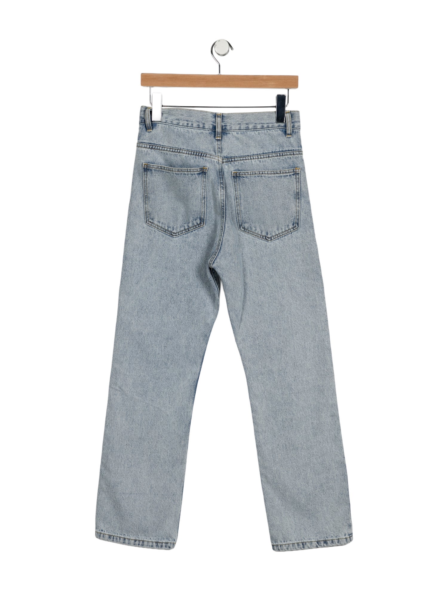Caron Callahan High-Rise Straight Leg Jeans