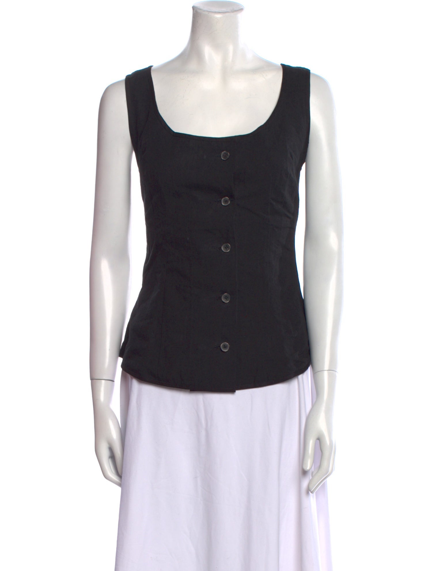 Caron Callahan Scoop Neck Sleeveless Top