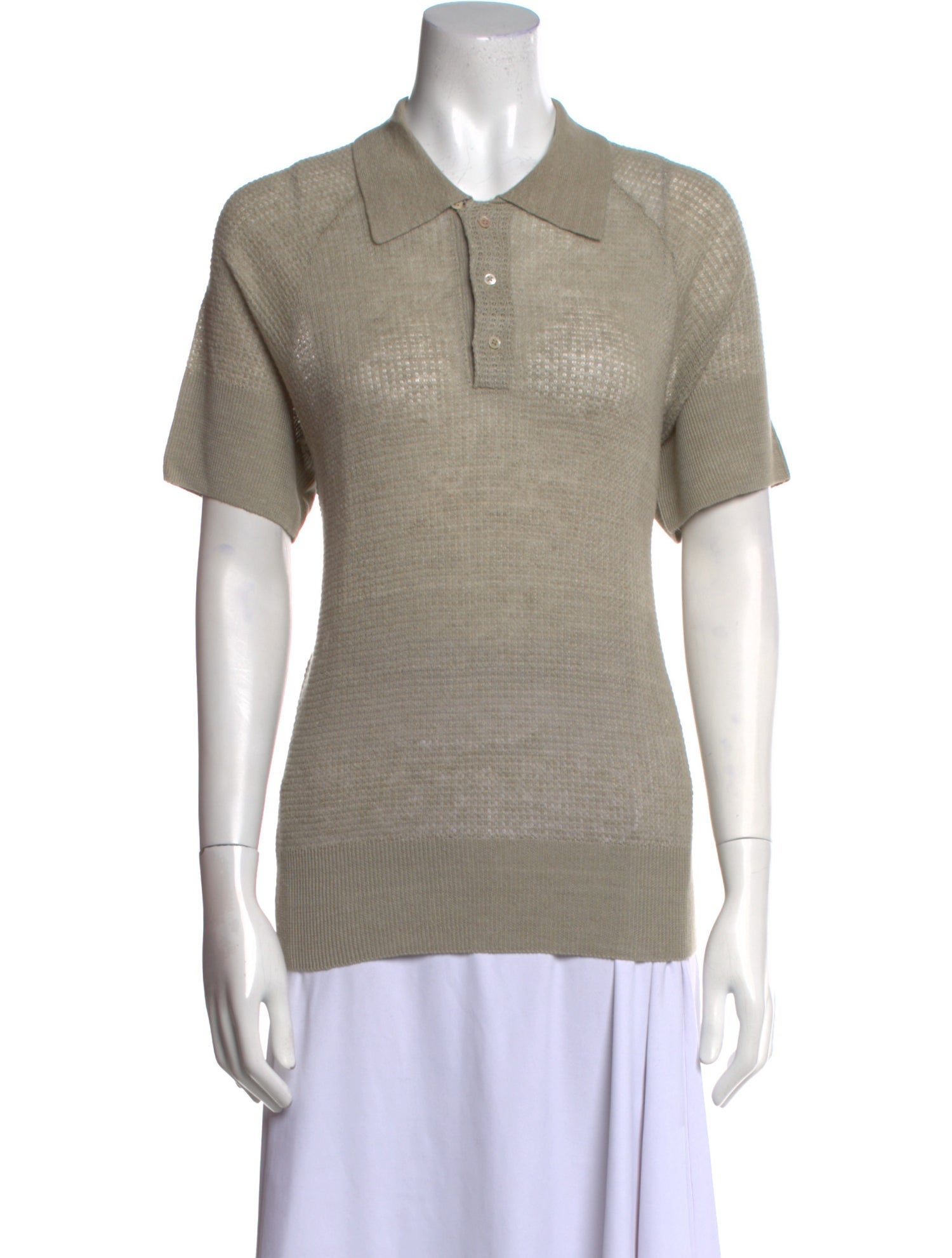 Caron Callahan Linen Crew Neck Sweater