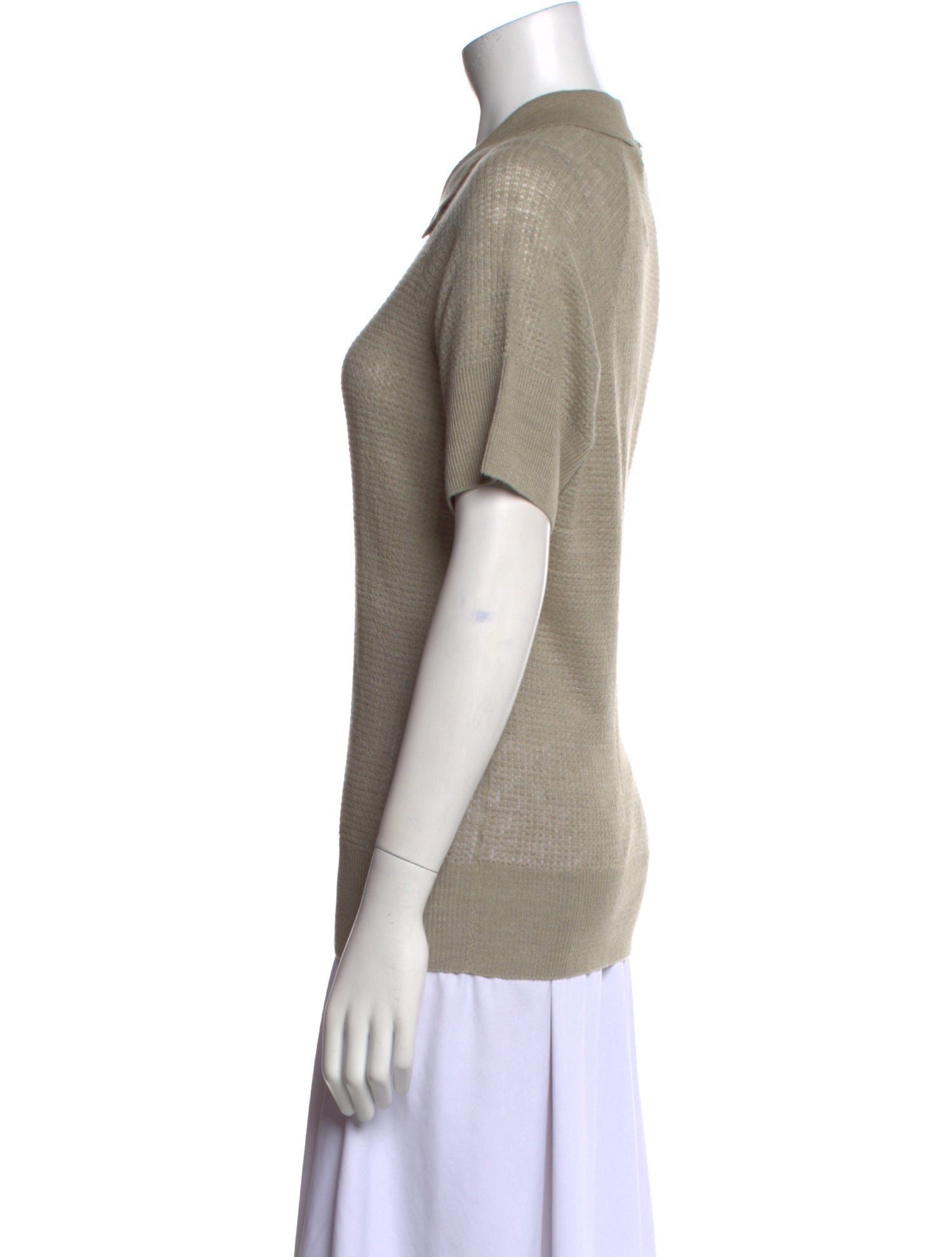 Caron Callahan Linen Crew Neck Sweater