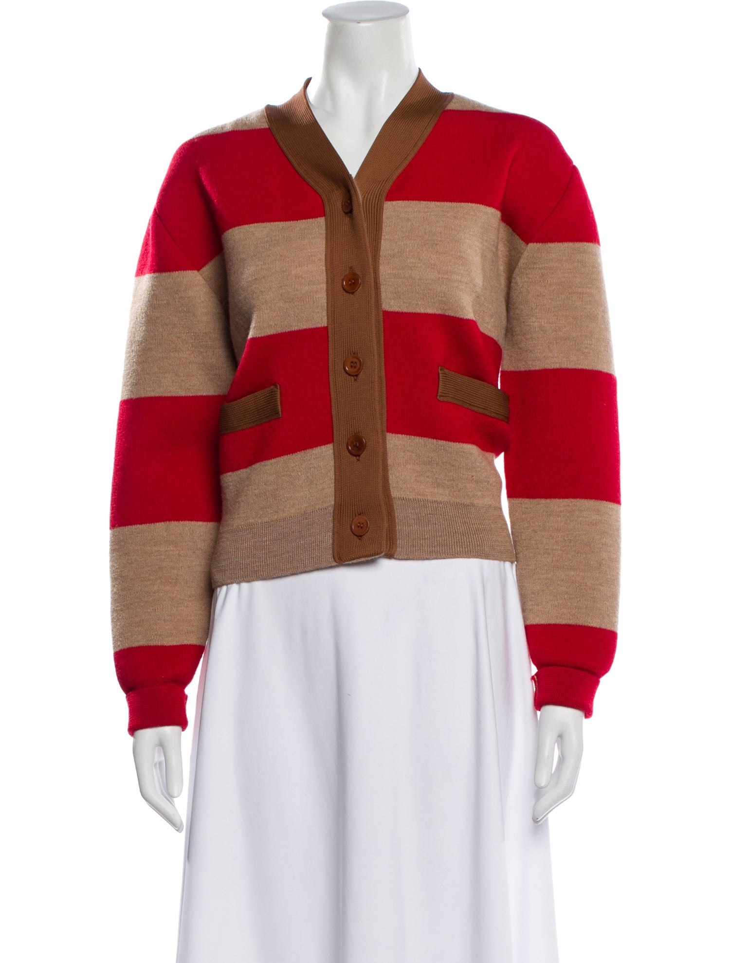 Caron Callahan Wool Striped Sweater