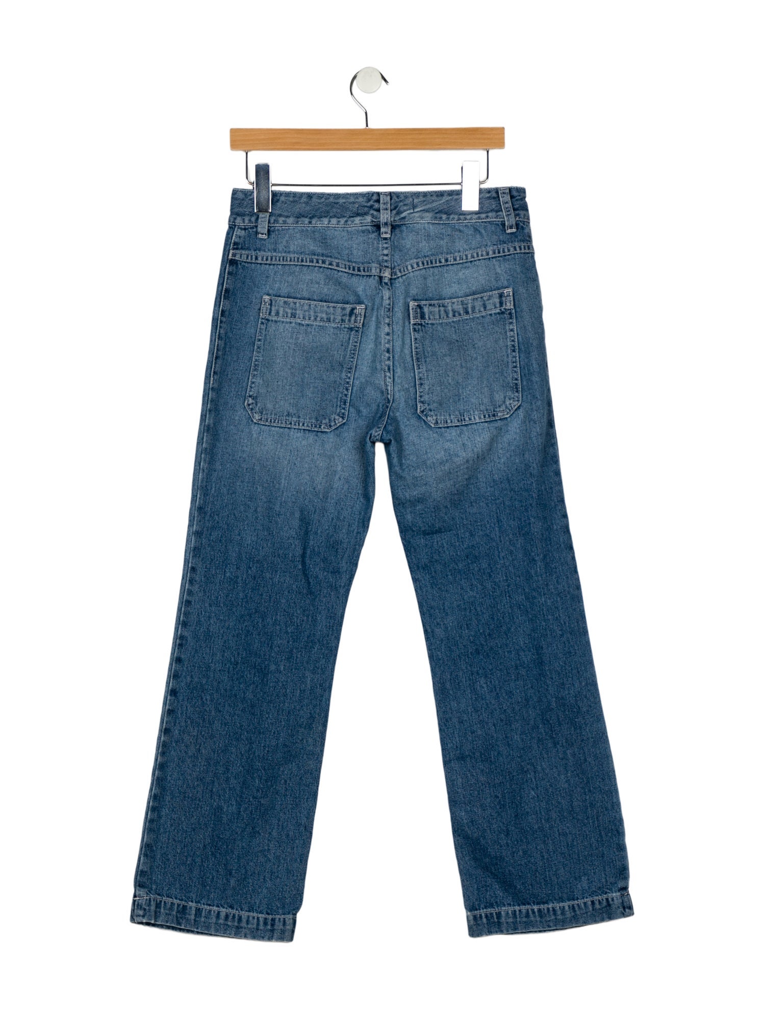 Caron Callahan Mid-Rise Wide Leg Jeans