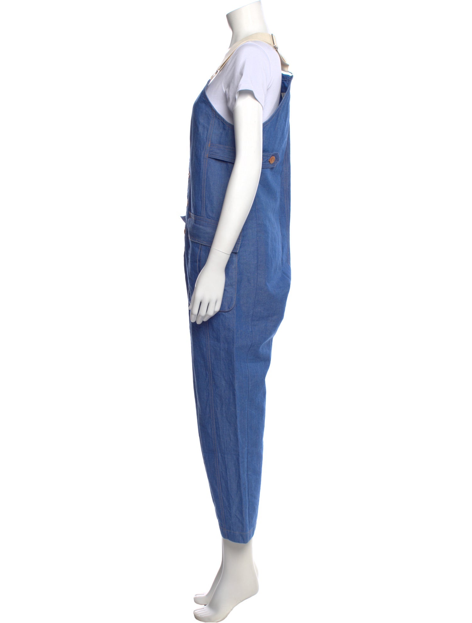 Caron Callahan Square Neckline Jumpsuit