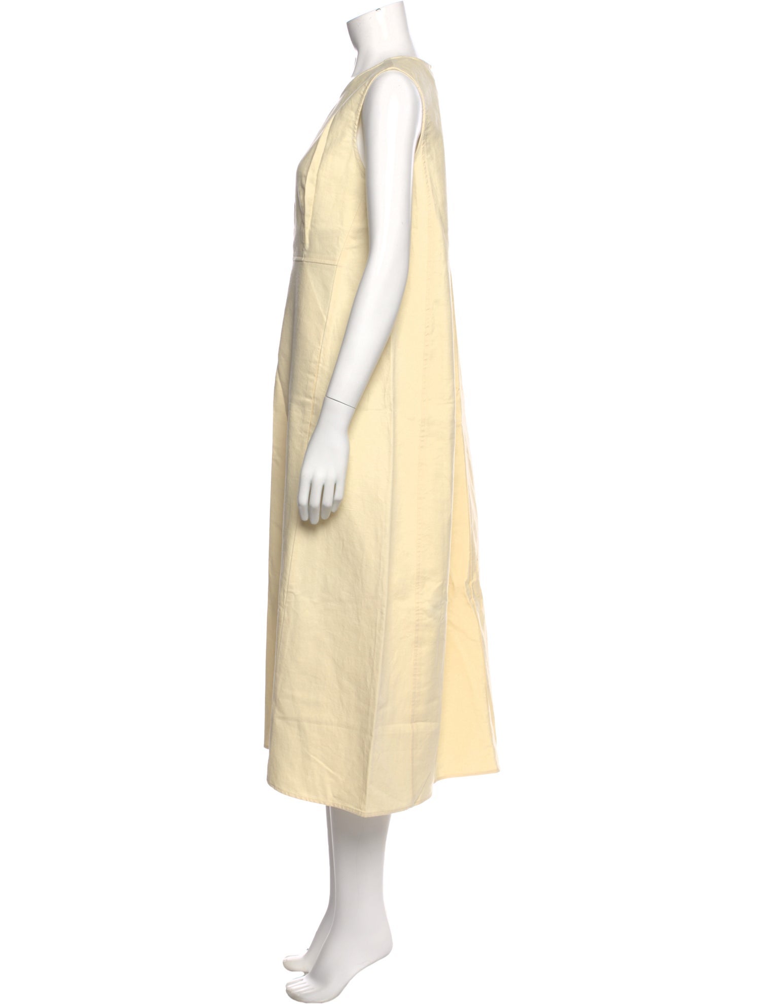 Caron Callahan Crew Neck Long Dress