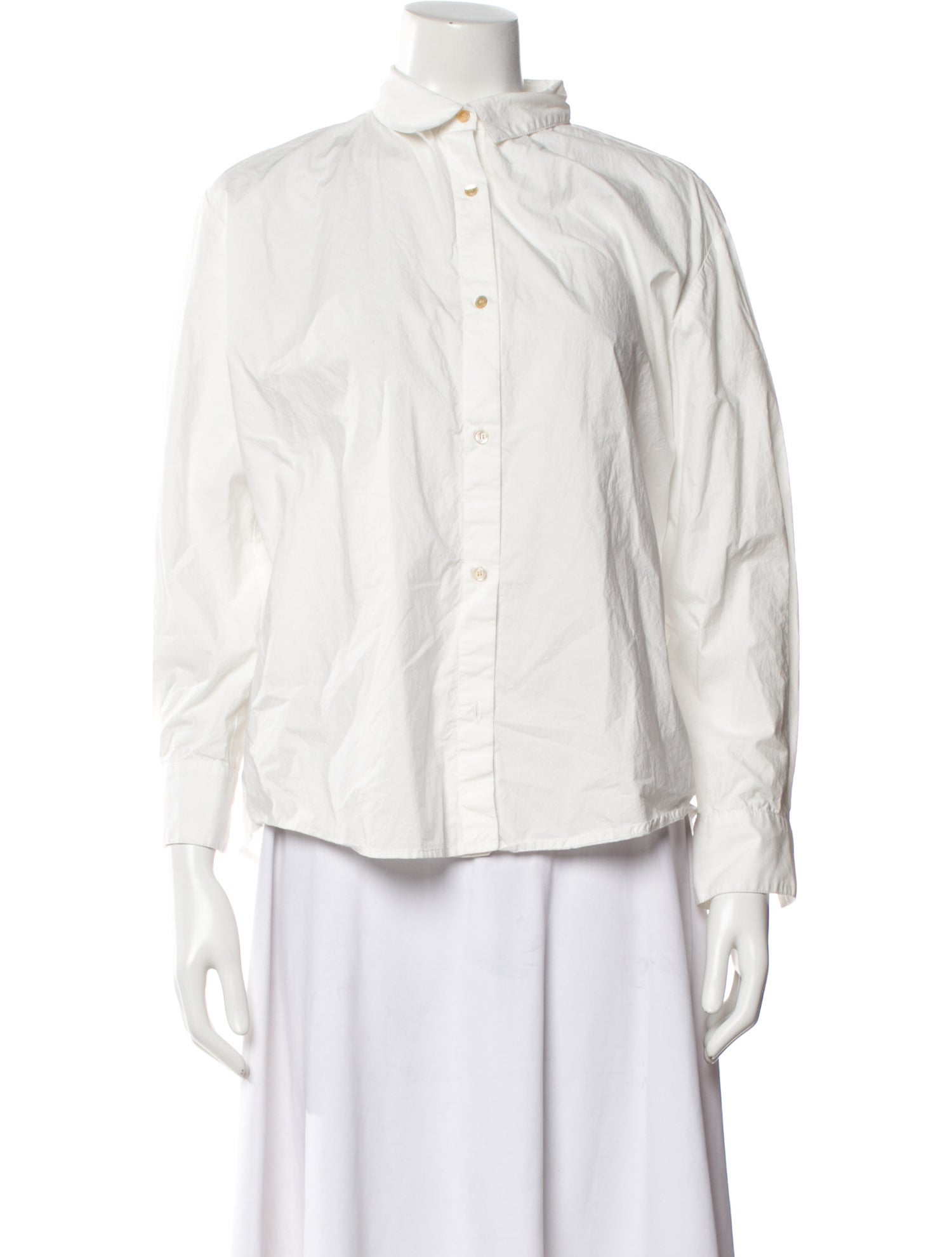 Caron Callahan Long Sleeve Button-Up Top