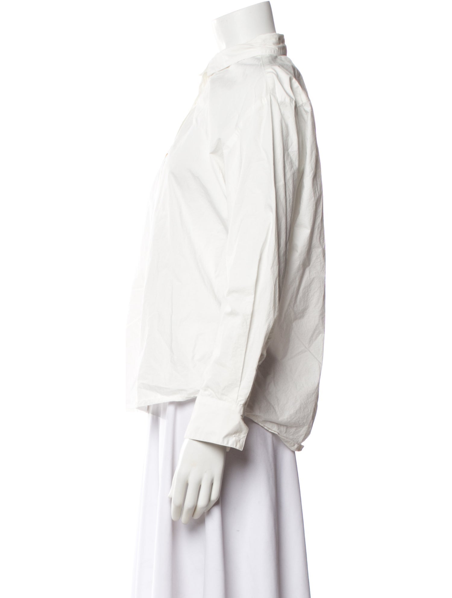 Caron Callahan Long Sleeve Button-Up Top