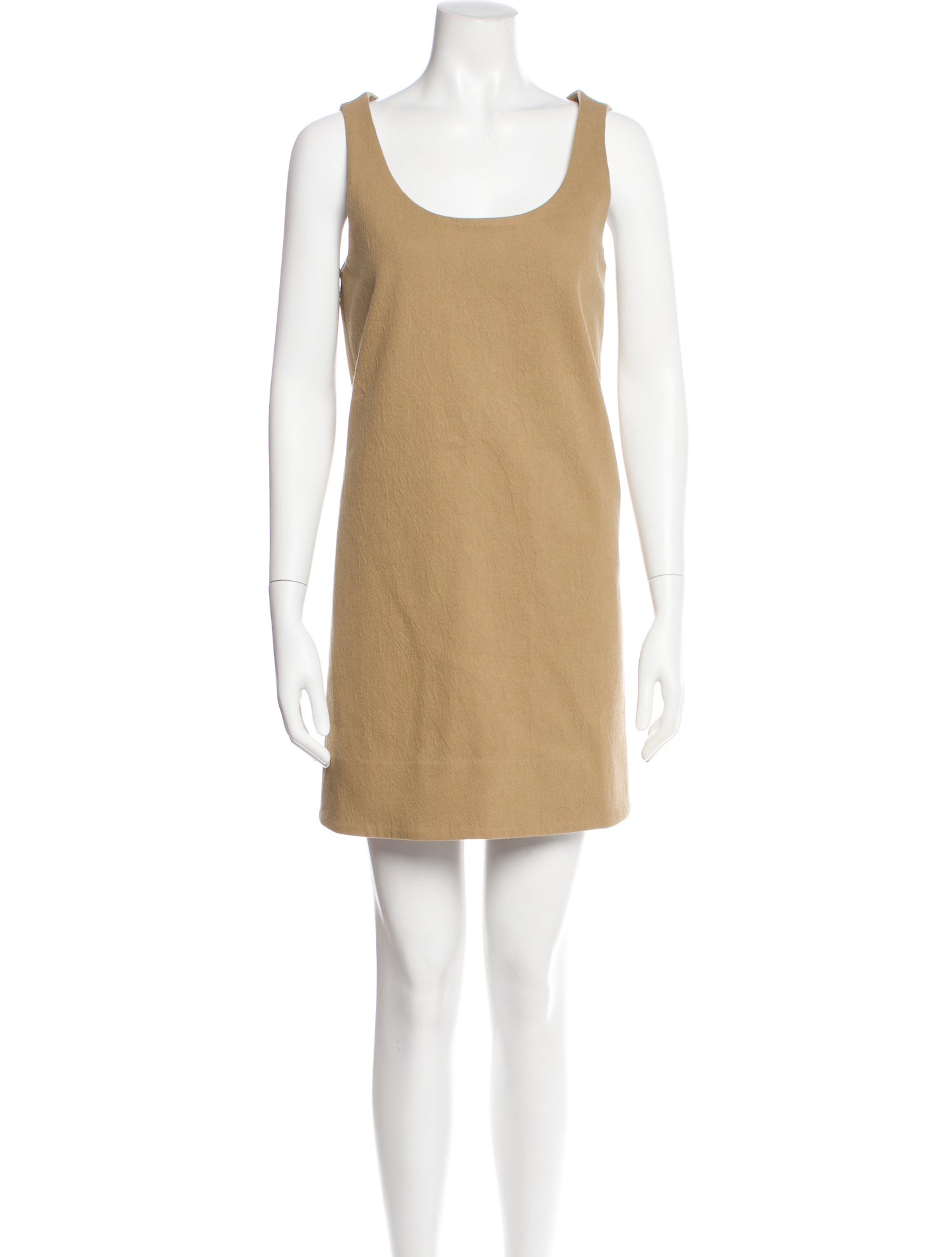 Caron Callahan Scoop Neck Mini Dress