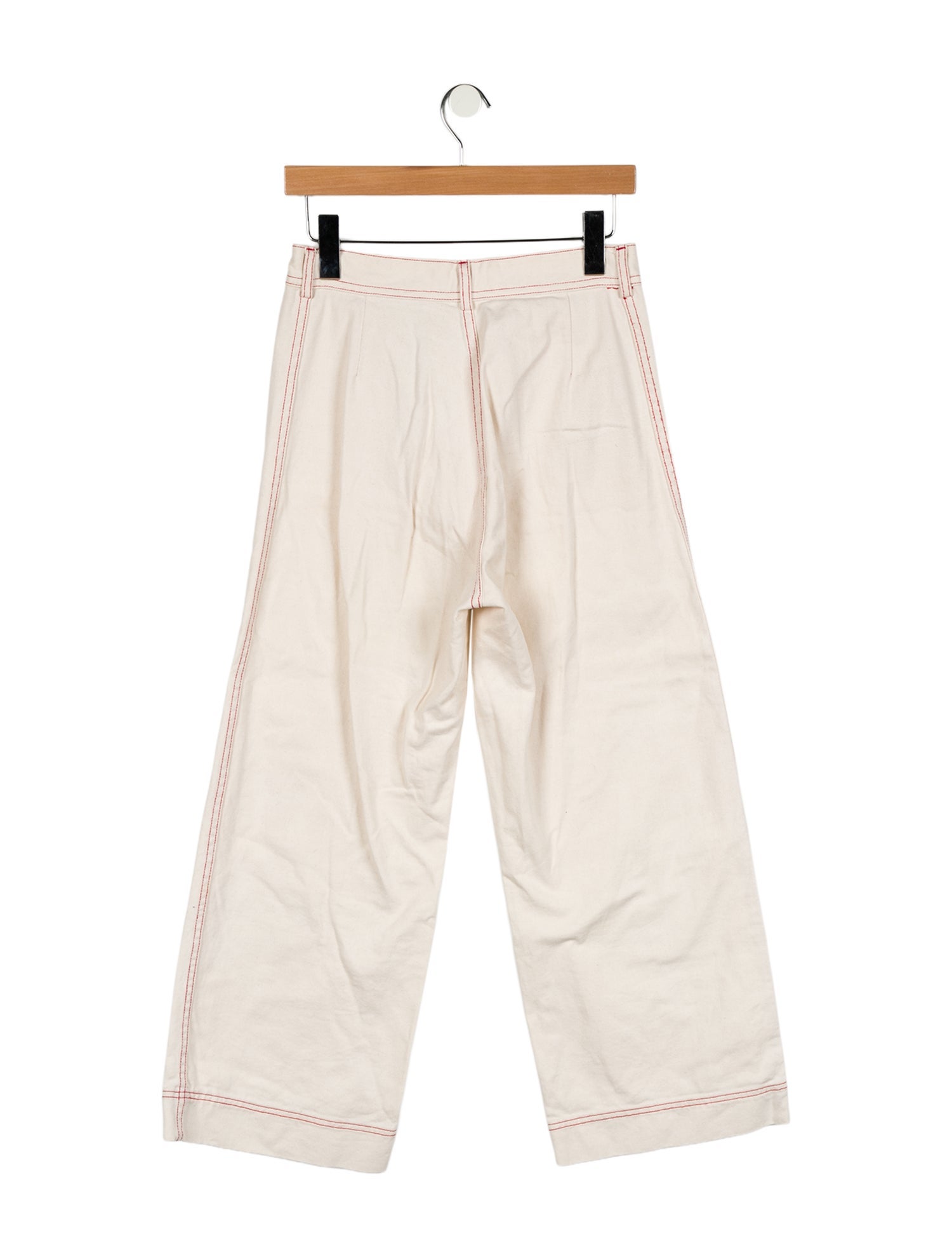 Caron Callahan High-Rise Wide Leg Jeans