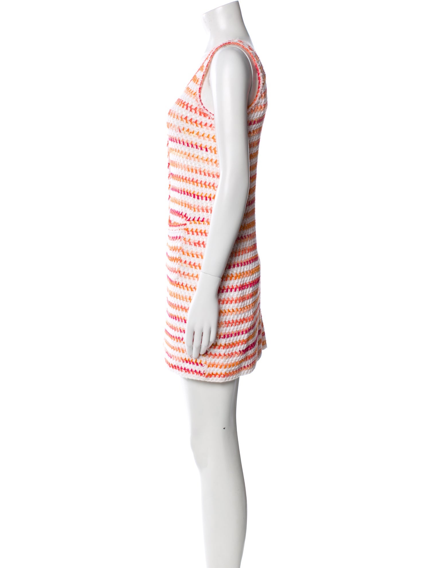 Crush Collection Striped Mini Dress w/ Tags