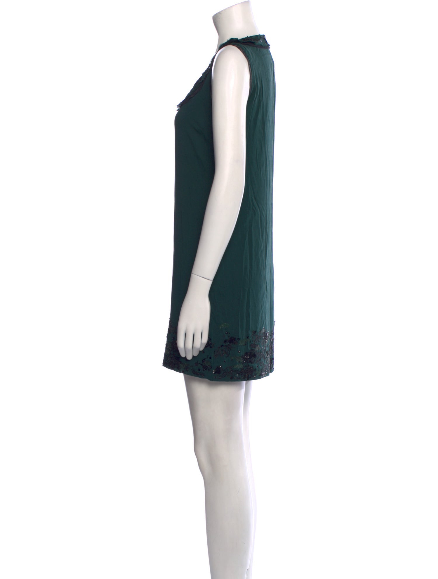 Clare Tough Silk Mini Dress