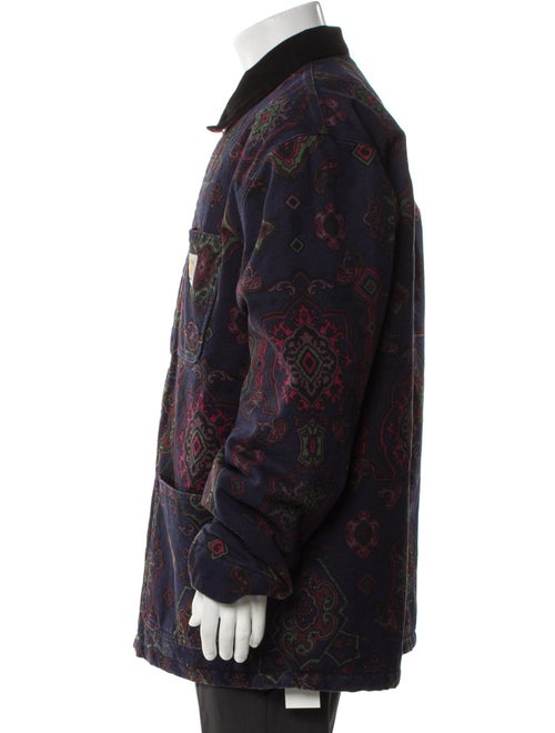 Carhartt Work in Progress Michigan Coat Printed Denim Jacket