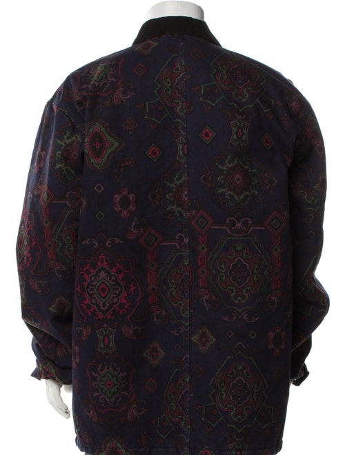 Carhartt Work in Progress Michigan Coat Printed Denim Jacket