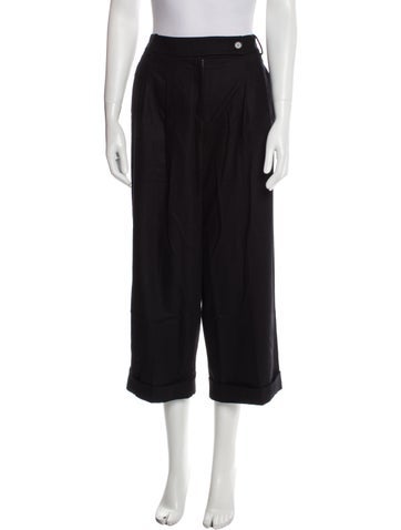 Cristina Bonfanti Pants Virgin Wool Wide Leg M