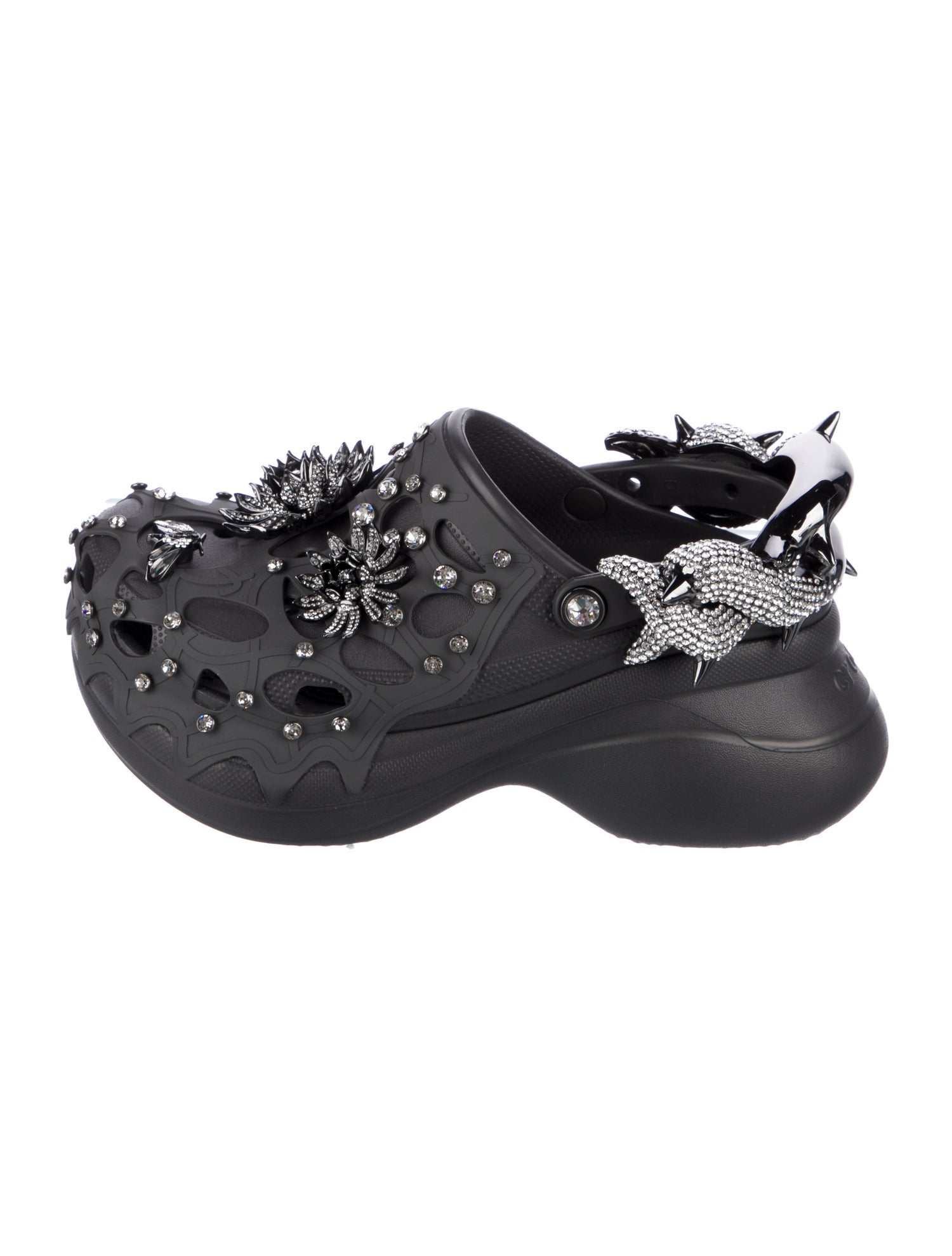 Crocs x Swarovski Rubber Sandals w/ Tags