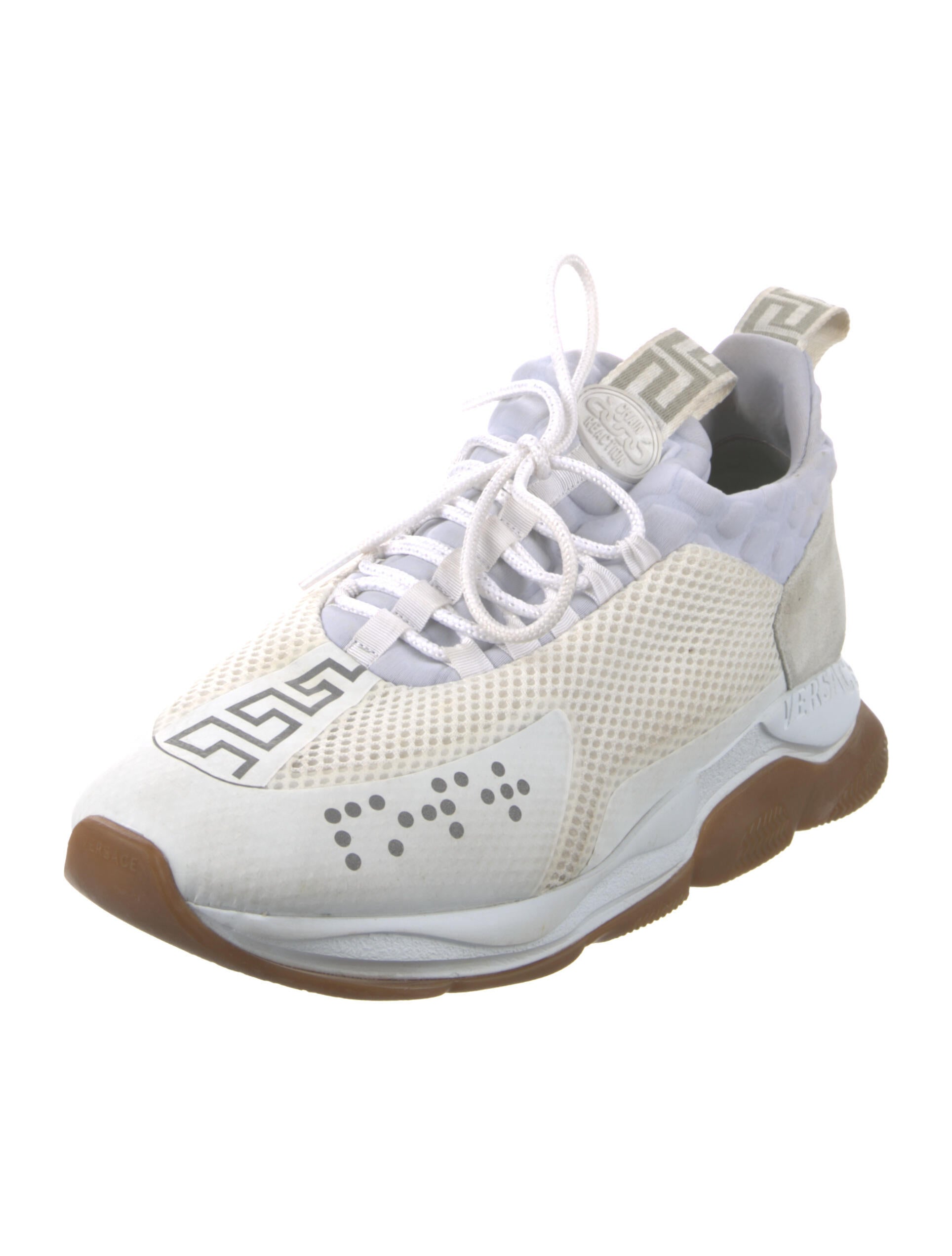 Chain Reaction x Versace Versace Chain Reaction Sneakers Neutrals