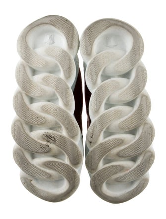 Chain Reaction x Versace Leather Printed Sneakers