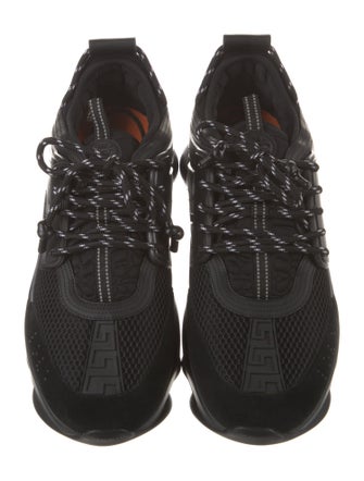 Chain Reaction x Versace Mesh Printed Sneakers