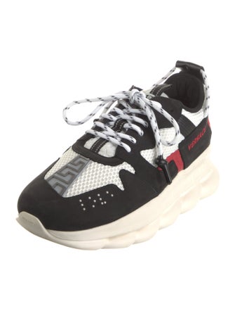 Chain Reaction x Versace Mesh Printed Chunky Sneakers