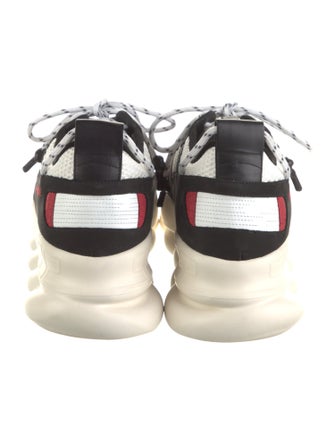 Chain Reaction x Versace Mesh Printed Chunky Sneakers