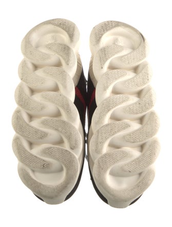 Chain Reaction x Versace Mesh Printed Chunky Sneakers