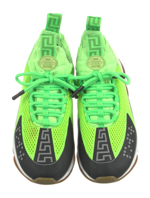 Chain Reaction x Versace Mesh Printed Sneakers