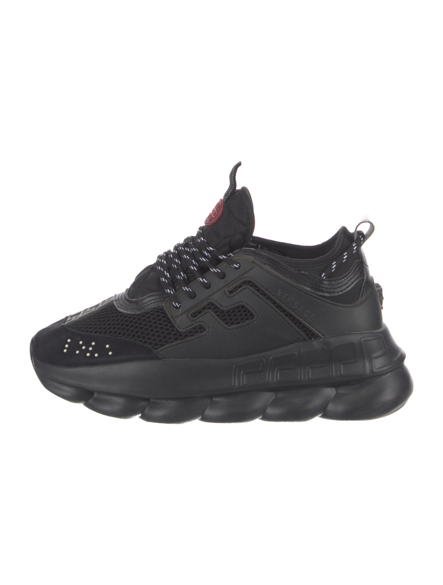 Chain Reaction x Versace Mesh Printed Sneakers