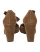 Car Shoe Suede D'Orsay Pumps