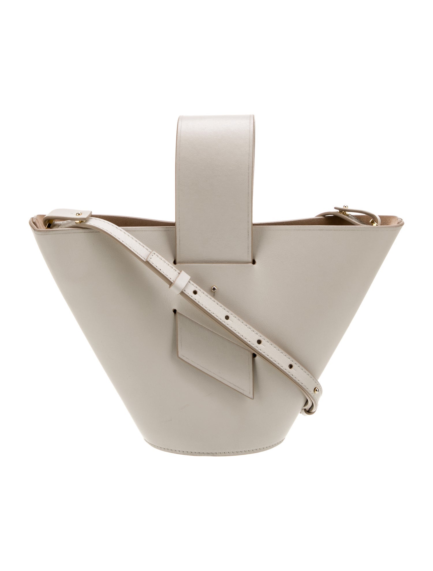 Carolina Santo Domingo Leather Minaudière