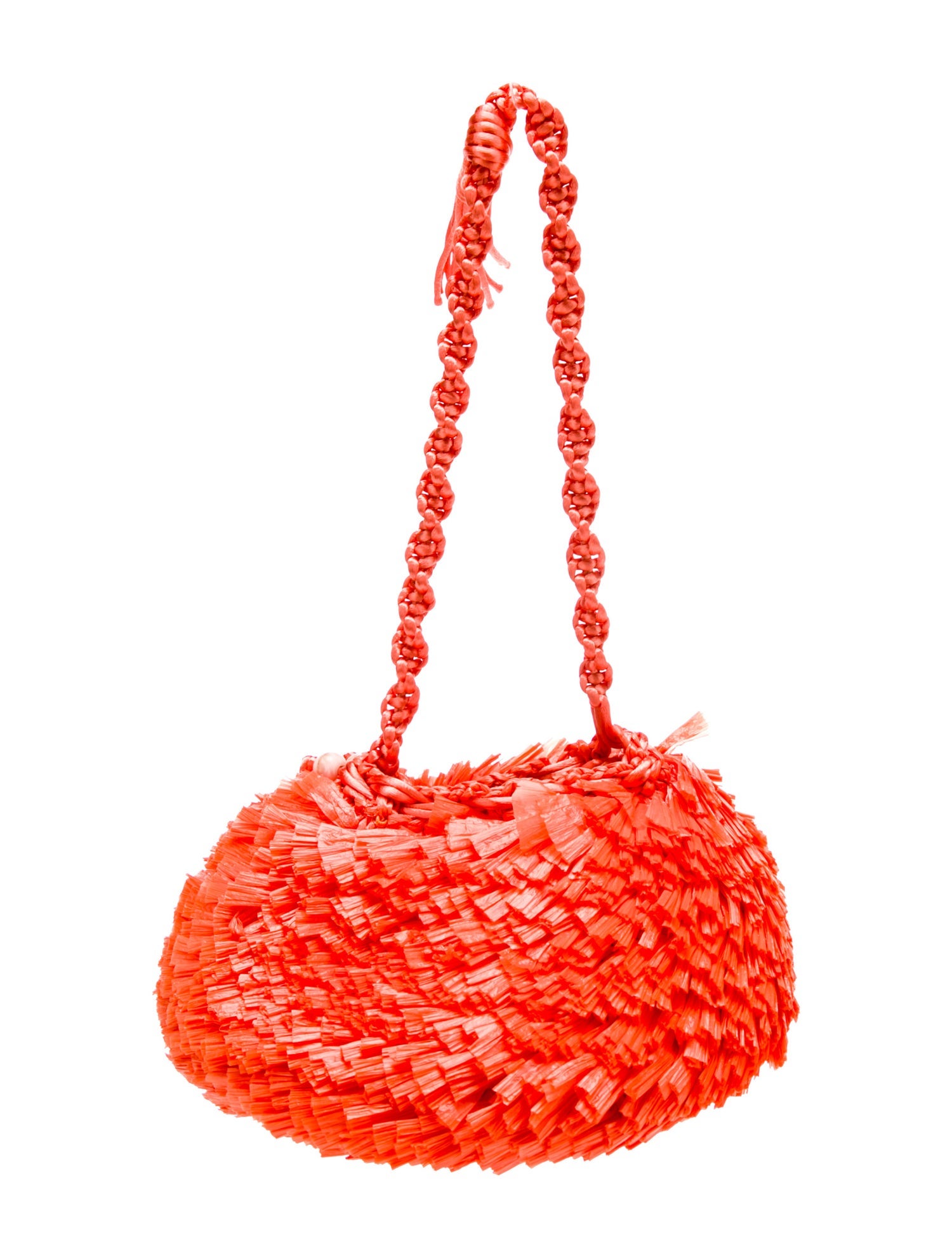 Carolina Santo Domingo Raffia Top Handle Bag