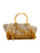 Carolina Santo Domingo Straw Top Handle Bag