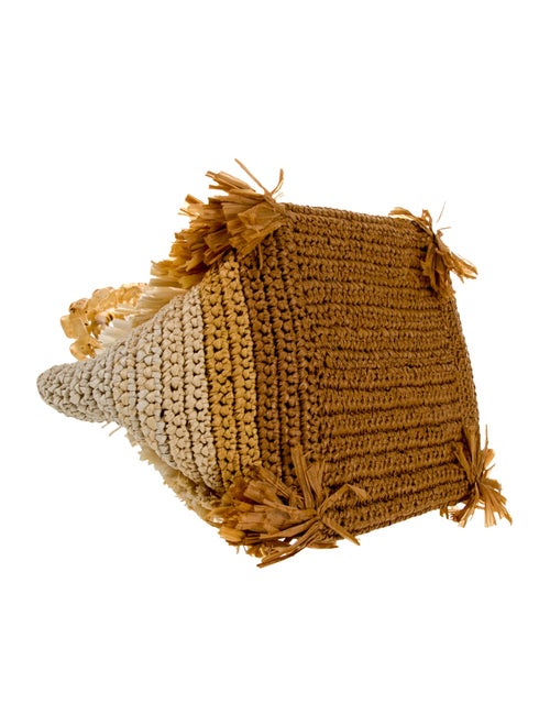 Carolina Santo Domingo Straw Top Handle Bag