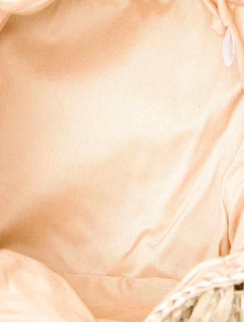 Carolina Santo Domingo Raffia Shoulder Bag