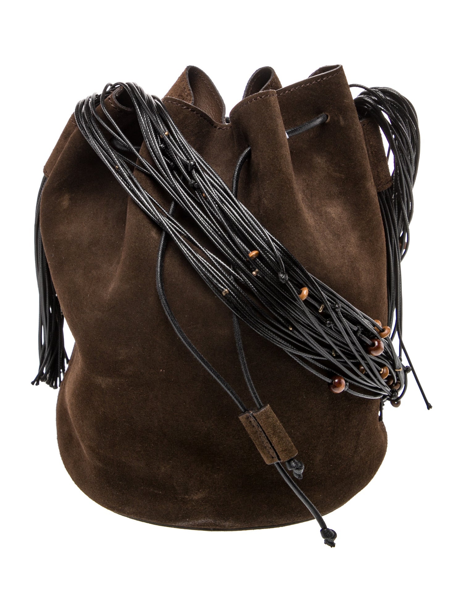 Carolina Santo Domingo Suede Bucket Bag