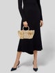 Carolina Santo Domingo Raffia Top Handle Bag